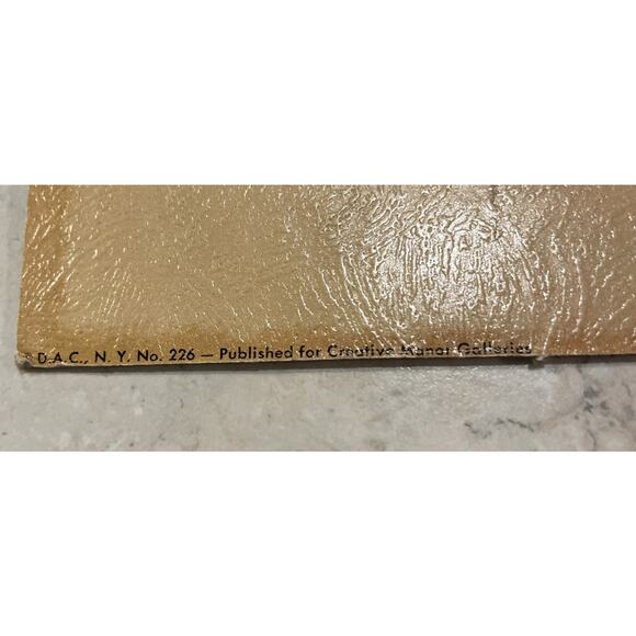 Vintage Robert Laessig Signed Lithography Floral Art Yellow Iris Flowers 15x6 - Picture 4 of 10